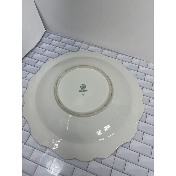 Weimar Katharina Jutta Red/ White Porcelain Cake Stand Made In Germany - Picture 11 of 16